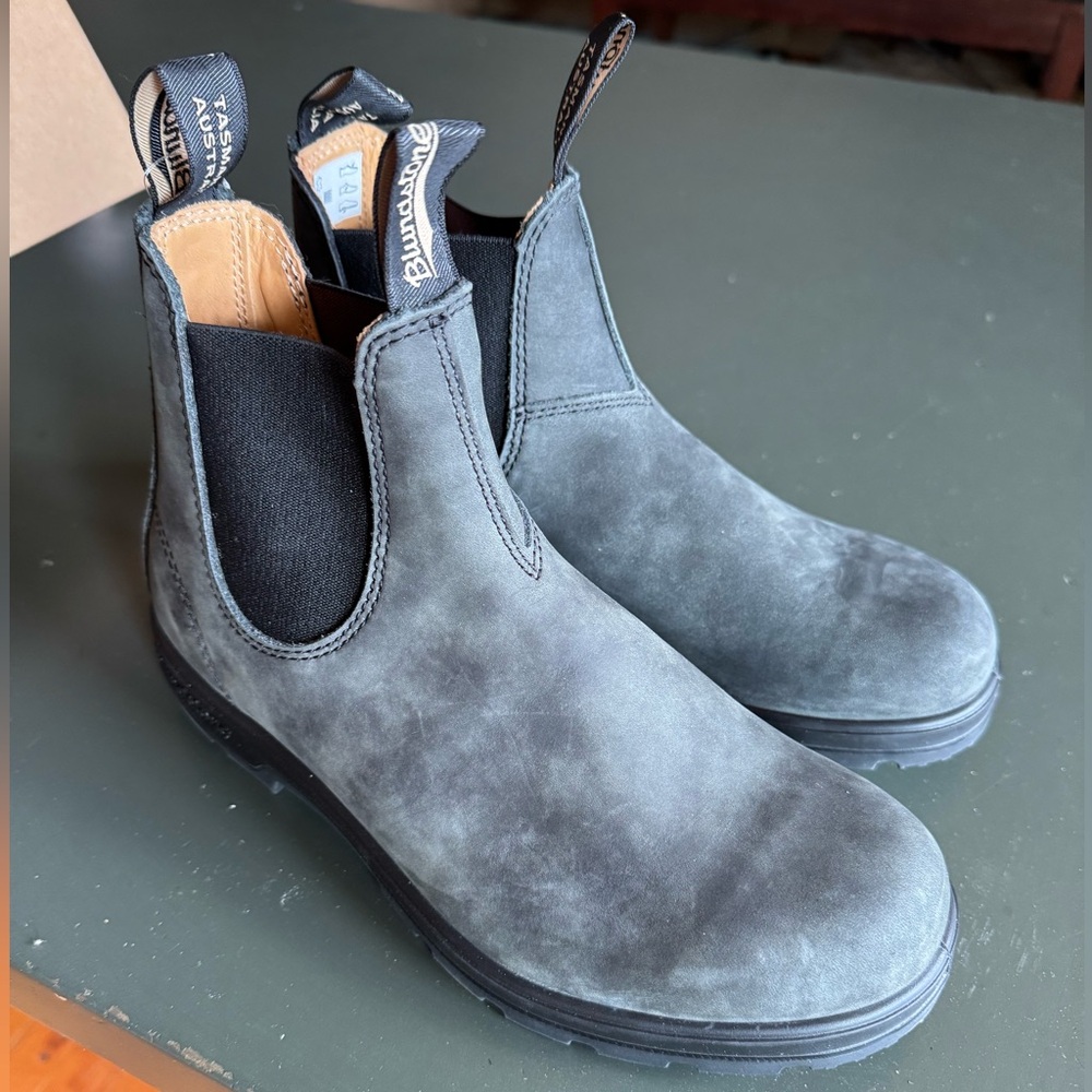 Blundstone Men's Gray Chelsea Boots